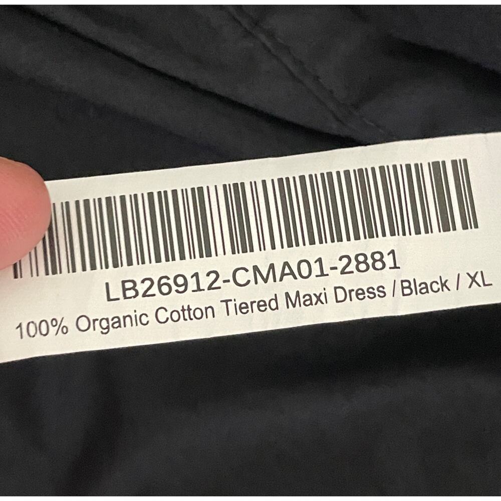 Quince Black Maxi Dress- XL Like New! - Picture 13 of 13